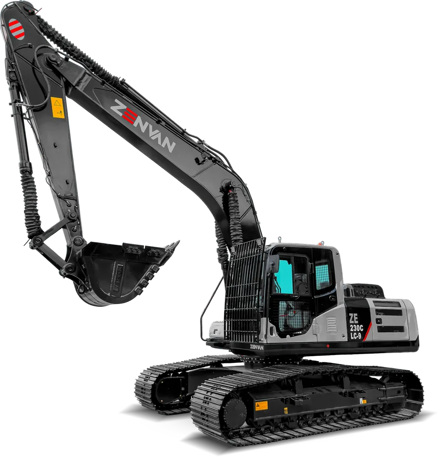 Miniexcavadora ZENVAN ZE230C modelo 2026