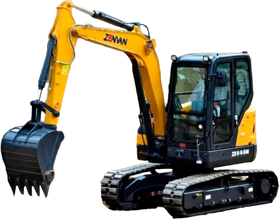 Miniexcavadora ZENVAN ZE60DA